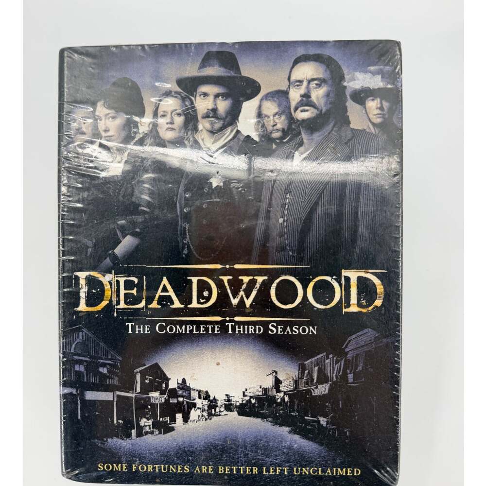 Deadwood The Complete Third Season DVD 6 disc set HBO 2007- New Factory Sealed